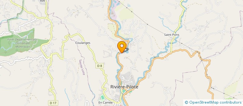 localisation de l'entreprise BRICOBAT EURL à RIVIERE PILOTE