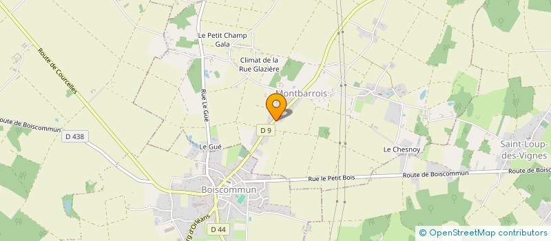 localisation de l'entreprise BRICOBEAUNE à BEAUNE-LA-ROLANDE