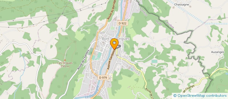 localisation de l'entreprise BRICOBORT  BORT-LES-ORGUES