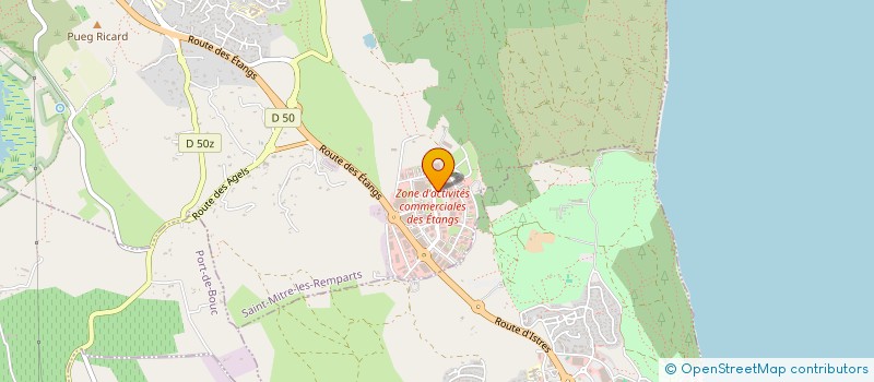 localisation de l'entreprise BRICOCERAM  SAINT-MITRE-LES-REMPARTS