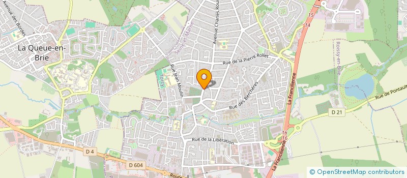 localisation de l'entreprise BRICODIRECT à PONTAULT-COMBAULT