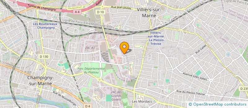 localisation de l'entreprise BRICODON à VERT-LE-GRAND