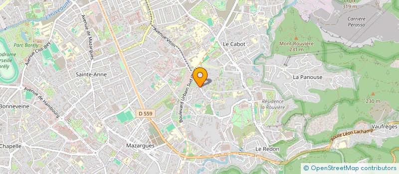 localisation de l'entreprise BRICOFEMININ à MARSEILLE