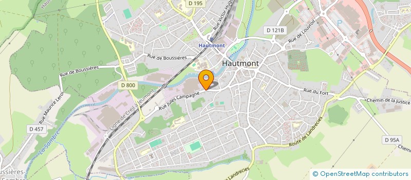 localisation de l'entreprise BRICOGARY SA à HAUTMONT