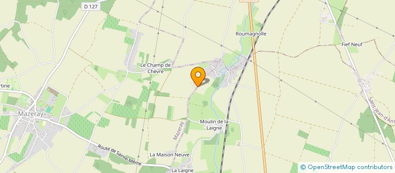 localisation de l'entreprise BRICOKITS  MAZERAY