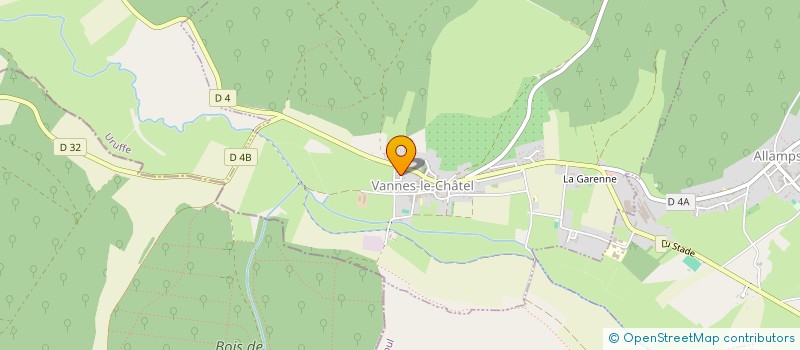 localisation de l'entreprise BRICOL'ECOLE  VANNES-LE-CHATEL