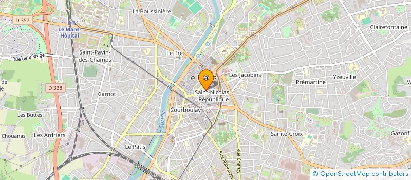 localisation de l'entreprise BRICOL'HEURE  LE MANS