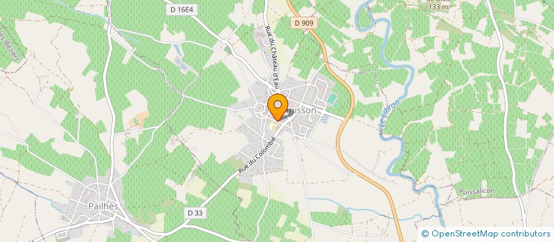 localisation de l'entreprise BRICOL'IMAGE  PUIMISSON