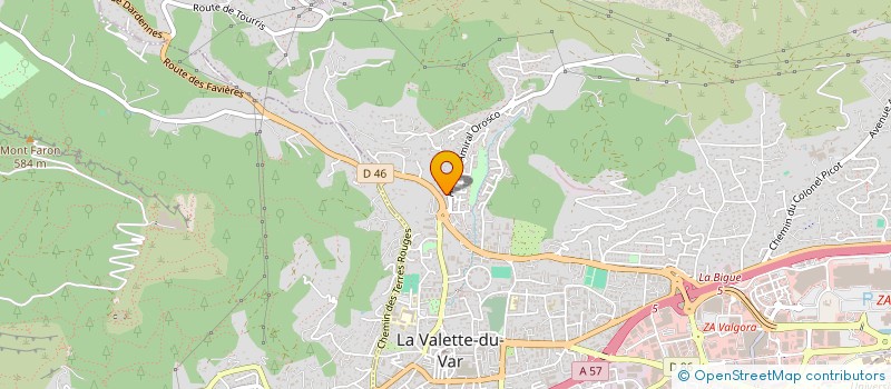 localisation de l'entreprise BRICOL TOUT à LA VALETTE DU VAR
