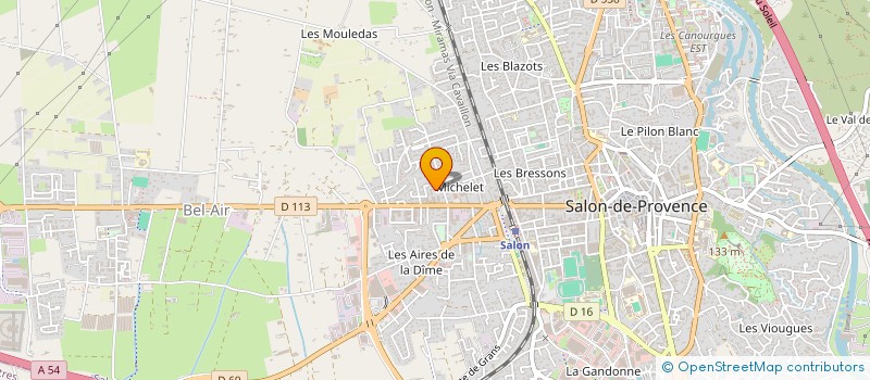 localisation de l'entreprise BRICOLAGE CONDITIONNEMENT SERVICE à SALON-DE-PROVENCE