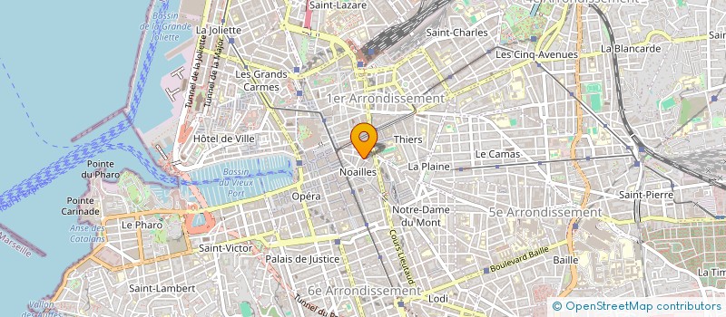 localisation de l'entreprise BRICOLAGE MARSEILLE 1 à MARSEILLE