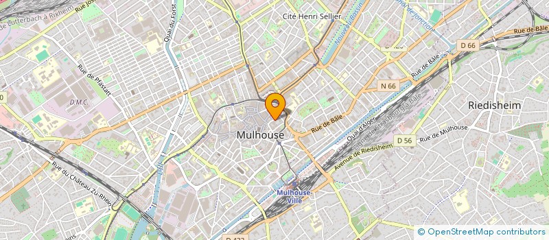 localisation de l'entreprise BRICOLAGE MULHOUSE à MULHOUSE