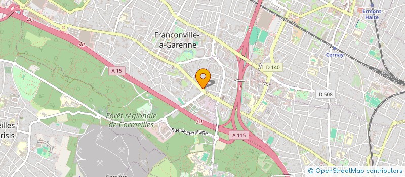 localisation de l'entreprise BRICOLAGE SERVICES QUINCAILLERIE à FRANCONVILLE