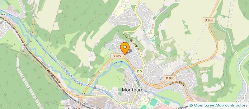localisation de l'entreprise BRICOLAGESERVICE21 à MONTBARD