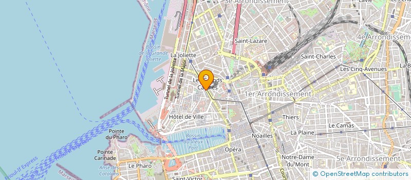 localisation de l'entreprise BRICOLAZUR à MARSEILLE