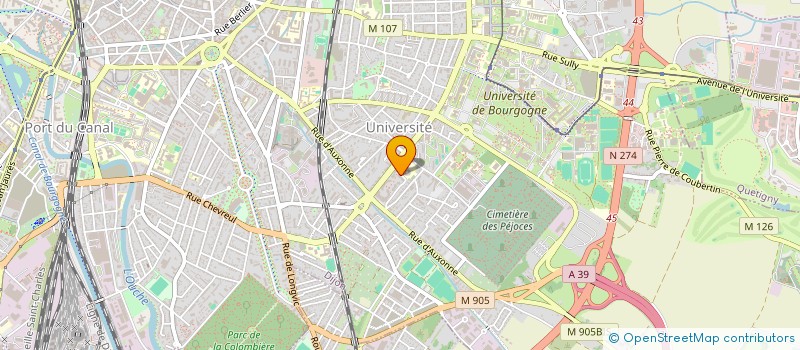 localisation de l'entreprise BRICOLETOUT2171  DIJON