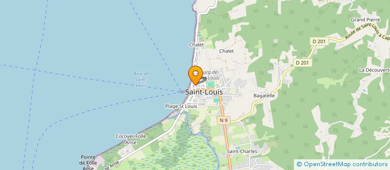 localisation de l'entreprise BRICOMAG à SAINT-LOUIS