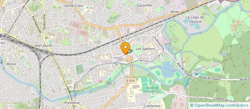 localisation de l'entreprise BRICOMAINE à LE MANS