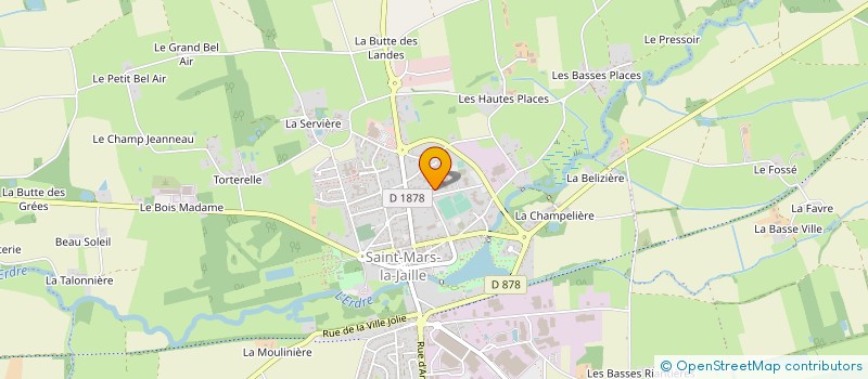 localisation de l'entreprise BRICOMARS à VALLONS-DE-L'ERDRE