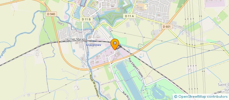 localisation de l'entreprise BRICOMAT GRAVELINOIS à GRAVELINES