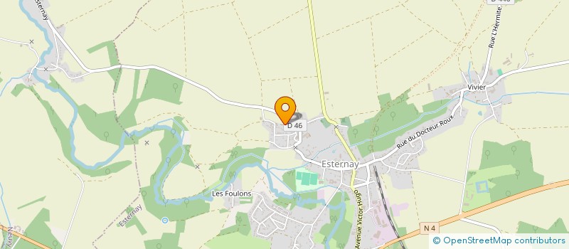 localisation de l'entreprise BRICOPH  ESTERNAY