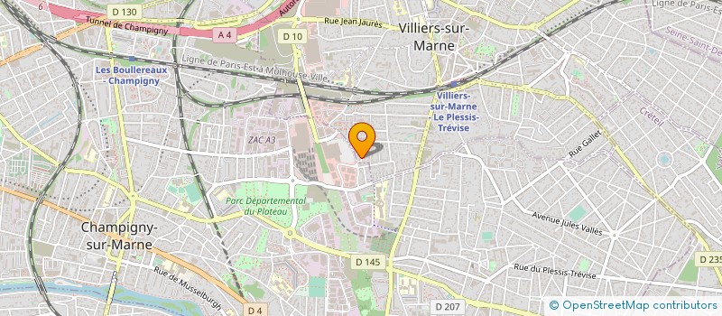 localisation de l'entreprise BRICORAMA FRANCE à NOISY-LE-GRAND