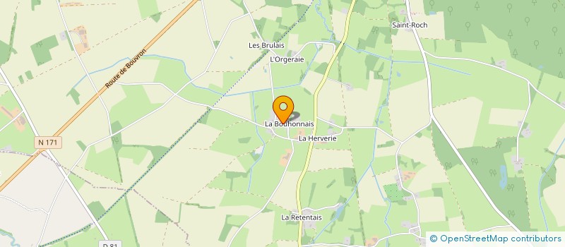 localisation de l'entreprise BRICORAUCHE  BLAIN