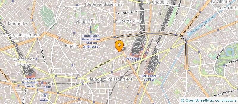 localisation de l'entreprise BRICOROUX à PARIS