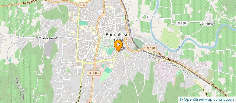 localisation de l'entreprise BRICOSC à BAGNOLS-SUR-CEZE