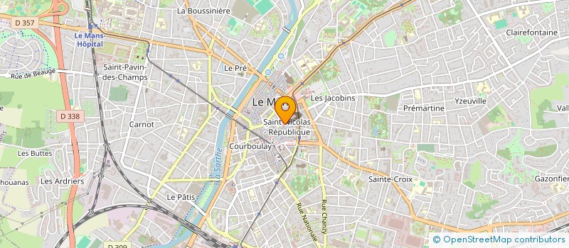 localisation de l'entreprise BRICOSOLDE à LE MANS