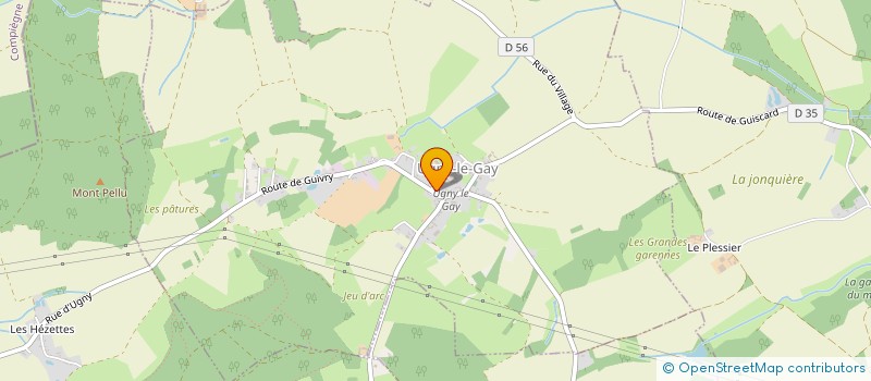 localisation de l'entreprise BRICOTE  MAREST-DAMPCOURT