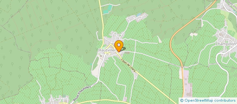 localisation de l'entreprise BRICOTES  HAUTVILLERS