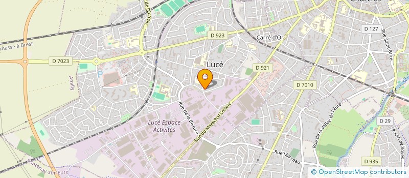 localisation de l'entreprise BRICOTHYM à LUCE