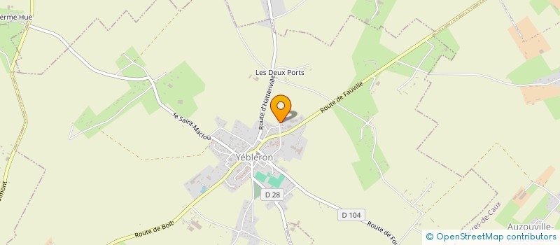 localisation de l'entreprise BRICOVET VIDEO à YEBLERON