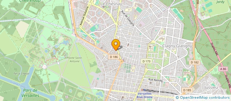 localisation de l'entreprise BRICS  LE CHESNAY-ROCQUENCOURT