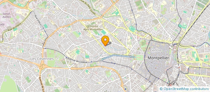 localisation de l'entreprise BRIDAR à MONTPELLIER