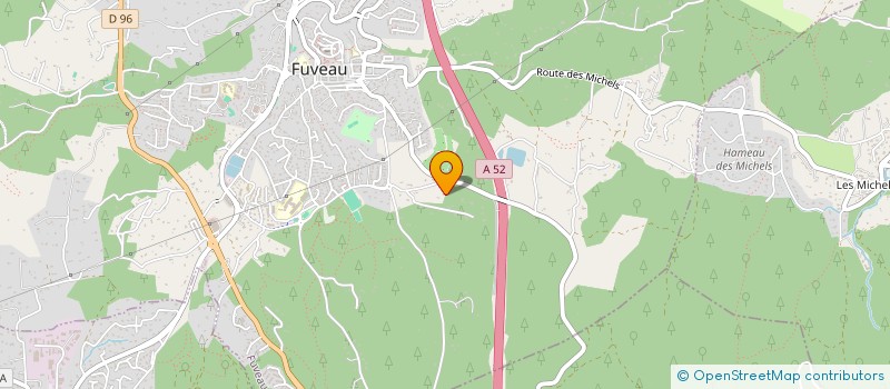 localisation de l'entreprise BRIDAULT CONCEPT ET MAITRISE D'OEUVRE à FUVEAU