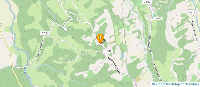 localisation de l'entreprise BRIDEDOU  AUBERTIN