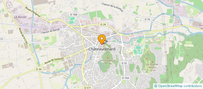 localisation de l'entreprise BRIDGE A CHATEAURENARD  CHATEAURENARD