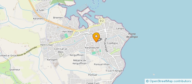 localisation de l'entreprise BRIDGE A LOCTUDY (BAL)  LOCTUDY