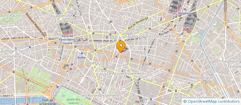 localisation de l'entreprise BRIDGE CLUB DROUOT  PARIS