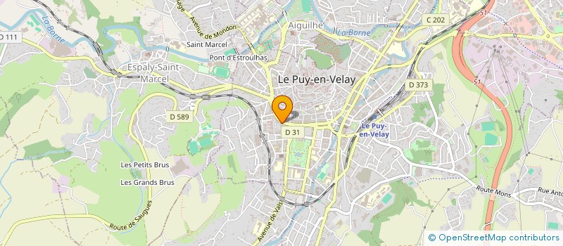localisation de l'entreprise BRIDGE CLUB DU PUY à LE PUY-EN-VELAY