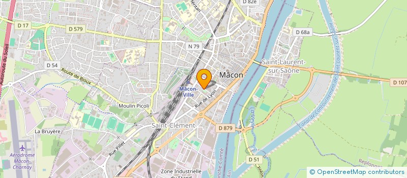 localisation de l'entreprise BRIDGE CLUB MACONNAIS à MACON