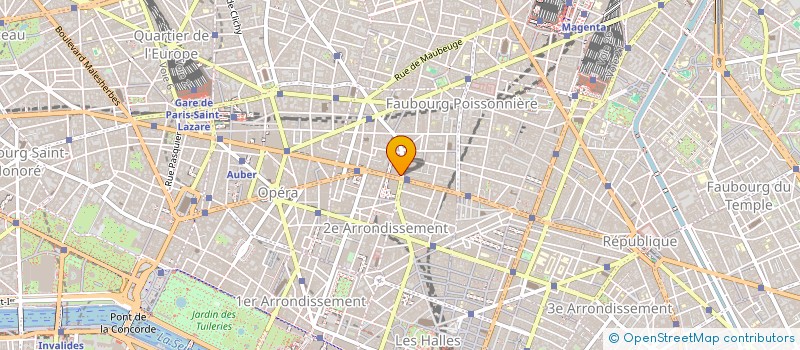 localisation de l'entreprise BRIDGE CLUB MONTMARTRE  PARIS