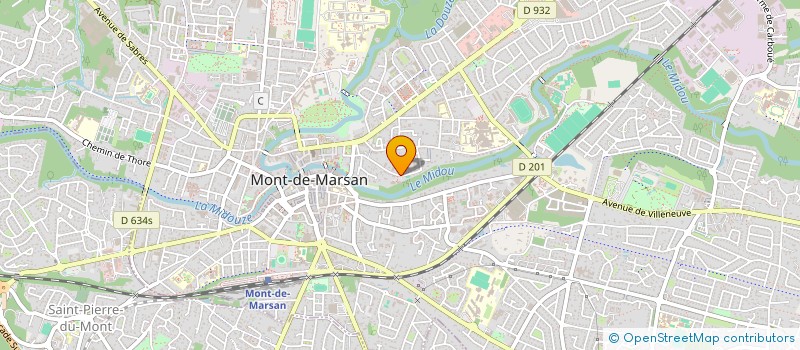 localisation de l'entreprise BRIDGE CONSULTING  MONT-DE-MARSAN