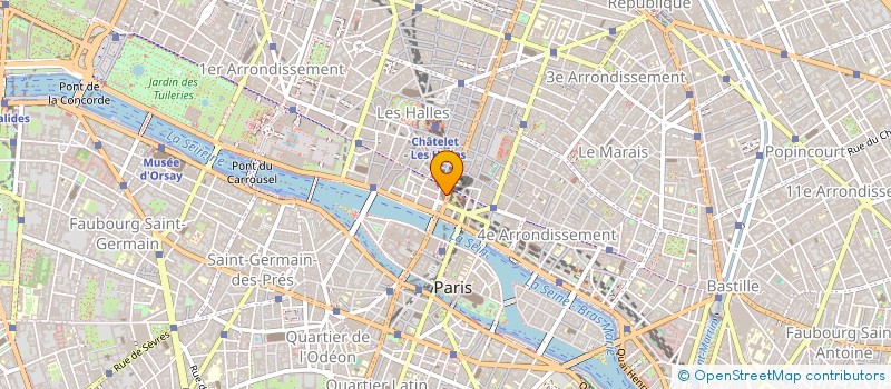 localisation de l'entreprise BRIDGE FR SERVICES à PARIS