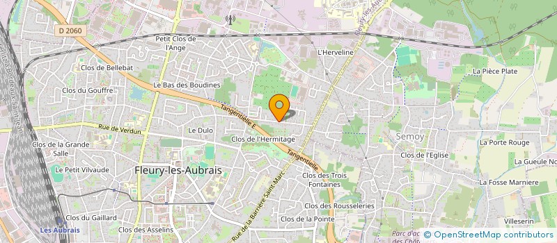 localisation de l'entreprise BRIDGE HOTEL SCI  FLEURY-LES-AUBRAIS