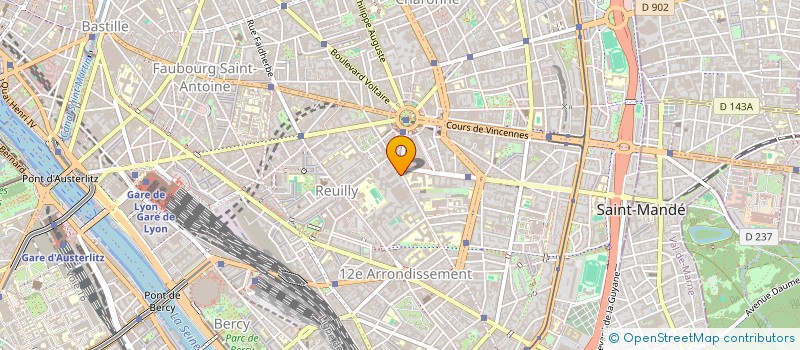 localisation de l'entreprise BRIDGE INTERNATIONAL  PARIS