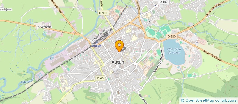 localisation de l'entreprise BRIDGE JEUNES 26 à AUTUN