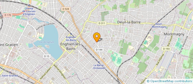 localisation de l'entreprise BRIDGE TRANSPORTS  DEUIL-LA-BARRE